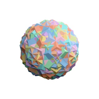 12 Dodecahedra (Octahedral)