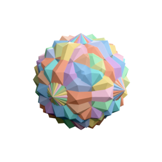 12 Icosahedra (4-fold)