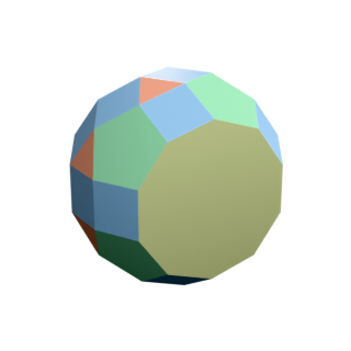 Bigyrate Diminished Rhombicosidodecahedron