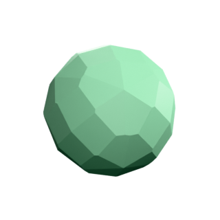 Biscribed Dual Snub Truncated Octahedron