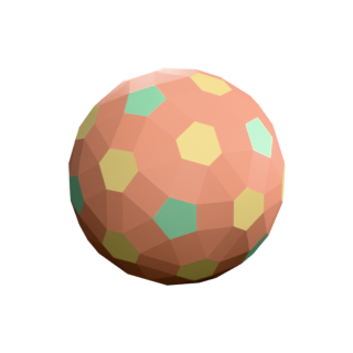 Biscribed Snub Truncated Icosahedron
