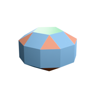Elongated Pentagonal Orthobicupola
