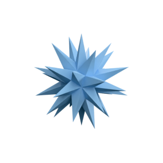 Great deltoidal hexecontahedron