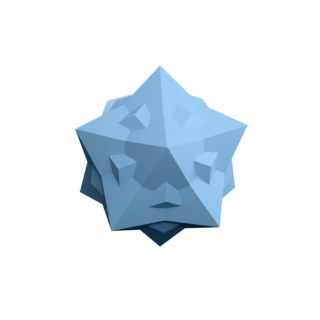 Great ditrigonal dodecacronic hexecontahedron