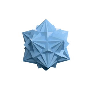 Great dodecacronic hexecontahedron