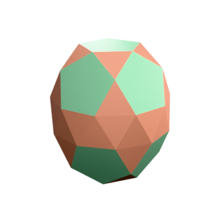 Gyroelongated Pentagonal Birotunda