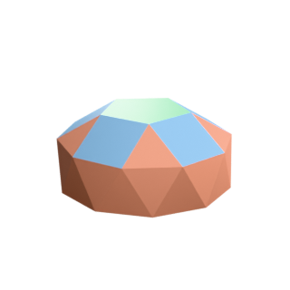 Gyroelongated Pentagonal Cupola