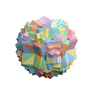 Hart: 24 Cubes, central freedom