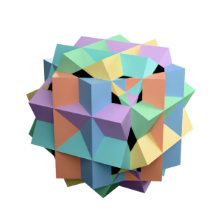 Hart: 6 Cubes, 4-fold