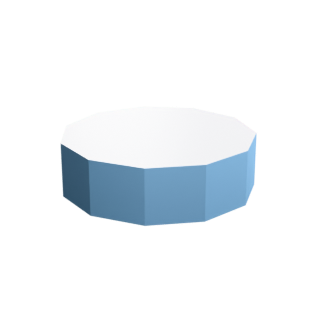 Hendecagonal Prism