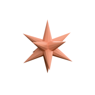 Medial disdyakistriacontahedron