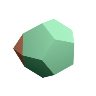Metabiaugmented Dodecahedron