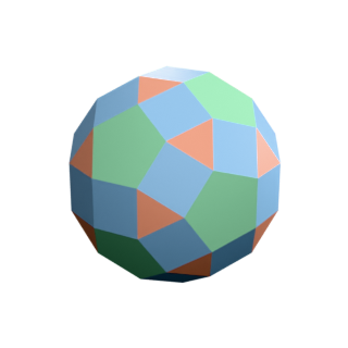 Metabigyrate Rhombicosidodecahedron