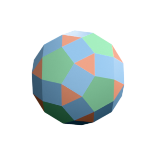 Parabigyrate Rhombicosidodecahedron