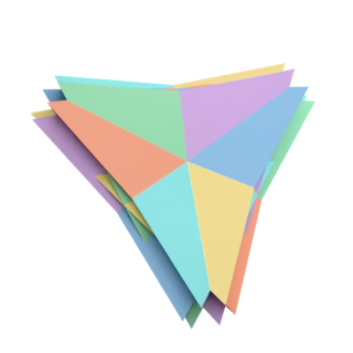 Skilling 1: 6 Tetrahedra, Td
