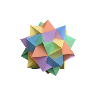 Skilling 18: 5 Tetrahemihexahedra (I)
