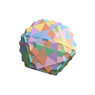 Skilling 39: 10 Hexagonal Prisms (Ih)