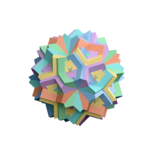 Skilling 41: 6 Decagrammic Prisms (Ih)
