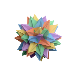 Skilling 53: 5 Great Icosahedra (Ih)