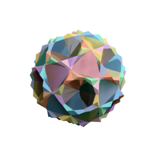 Skilling 56: 10 Truncated Tetrahedra (Ih)