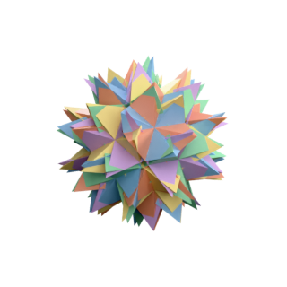Skilling 58: 5 Stellated Truncated Hexahedra