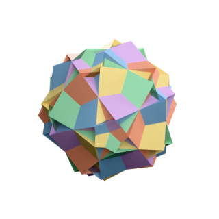 Skilling 60: 5 Cubohemioctahedra