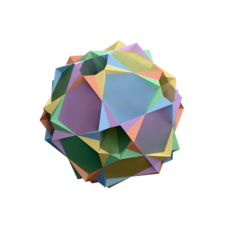 Skilling 61: 5 Octahemioctahedra