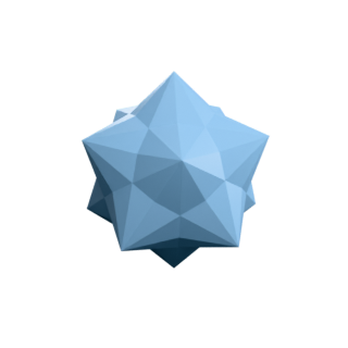 Small dodecacronic hexecontahedron