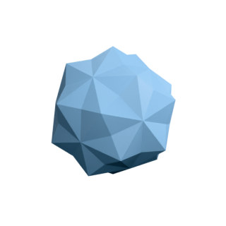 Small icosacronic hexecontahedron