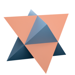 Stella Octangula (2 Tetrahedra)