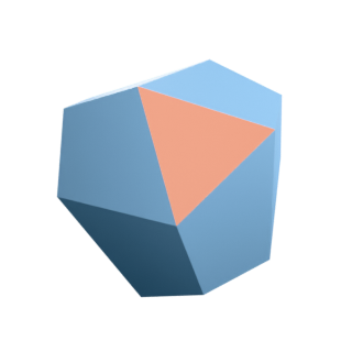 Tetrahedrally Stellated Icosahedron