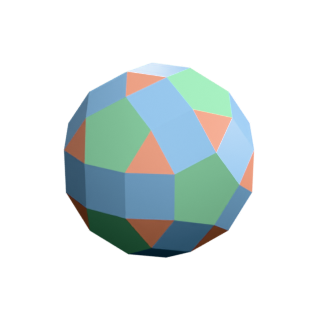 Trigyrate Rhombicosidodecahedron