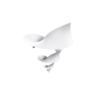 Breiner-Kleene Spiral Helicoid