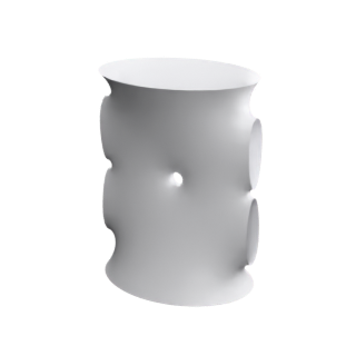 Catenoid Tower with 2 Handles (genus 3)
