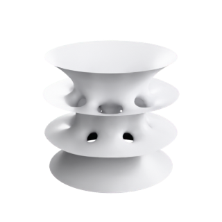 Kapouleas Surface (desingularized catenoids)